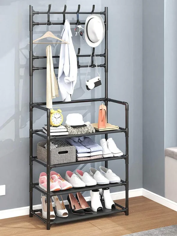 Floor Clothes Rack 4 Layers