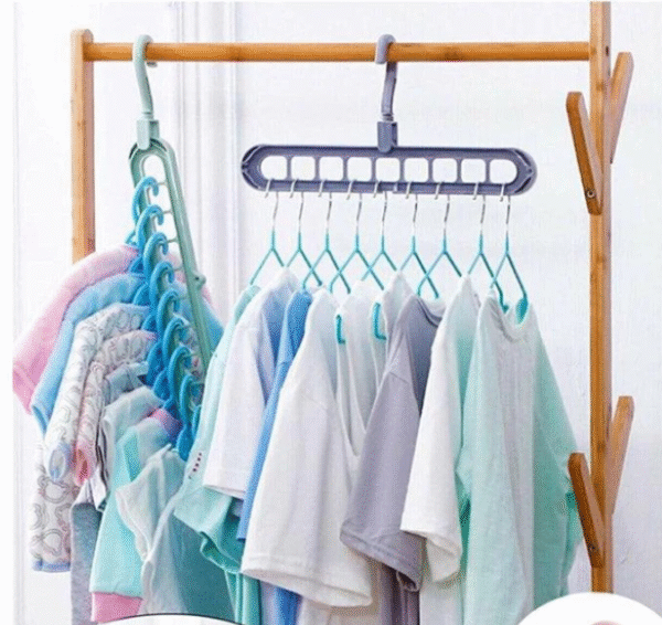 Multifunctional Magic Sliding Hanger 9 Hole